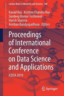 Proceedings of International Conference on Data Science and Applications