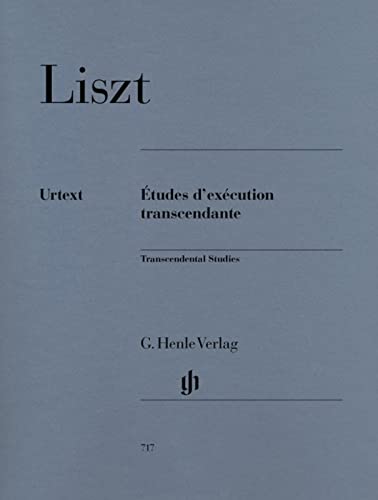 Transcendental Studies - piano - (HN 717): Instrumentation: Piano solo