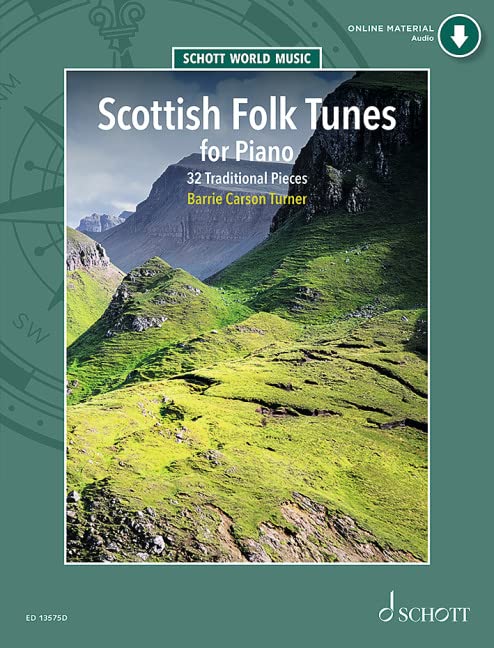 Scottish Folk Tunes for Piano: 32 Traditional Pieces. piano.