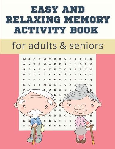 Easy and Relaxing memory activity book for adults & seniors