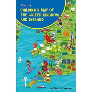 Children’s Folded Map of the United Kingdom
