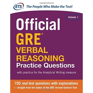 Official GRE Verbal Reasoning Practice Questions: 1