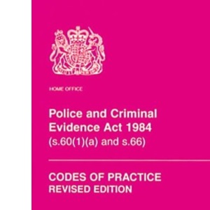 Police and Criminal Evidence Act 1984 (s. 60 (1) (a) and s. 66): codes of practice, Code of practice A (effective 1 March 1999), Codes of practice B-E (effective 10 April 1995)