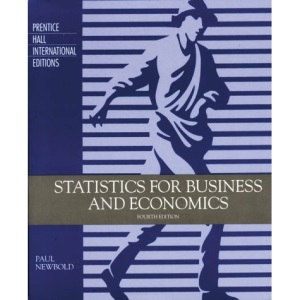 Statistics for Business and Economics: International Edition (Prentice Hall International Editions)