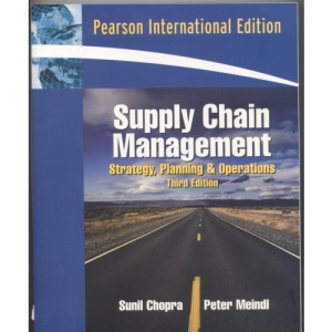 Supply Chain Management: Strategy, Planning, and Operation