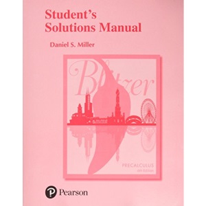 Student's Solutions Manual for Precalculus
