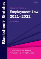 Blackstone's Statutes on Employment Law 2021-2022