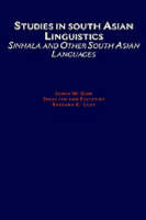 Studies in South Asian Linguistics