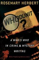 Whodunit?