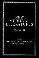 New Medieval Literatures