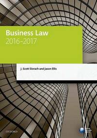 Business Law 2016-2017 (Blackstone Legal Practice Course Guide)