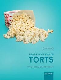 Kidner's Casebook on Torts