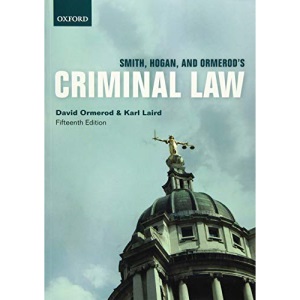 Smith, Hogan, & Ormerod's Criminal Law