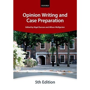 Opinion Writing and Case Preparation (Bar Manuals)