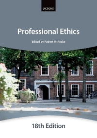 Professional Ethics (Bar Manuals)