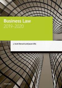 Business Law 2019-2020 (Legal Practice Course Manuals)