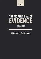 The Modern Law of Evidence
