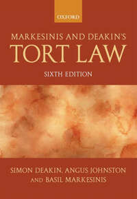Markesinis and Deakin's Tort Law