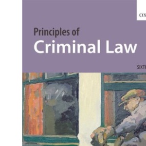 Principles of Criminal Law