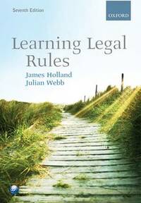 Learning Legal Rules
