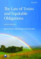 Law Of Trusts And Equitable Obligations