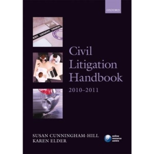 Civil Litigation Handbook 2010-11 (Legal Practice Course Guide)