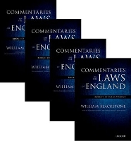 The Oxford Edition of Blackstone's: Commentaries on the Laws of England