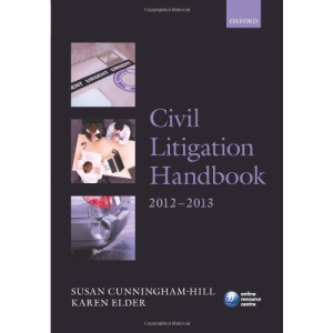 Civil Litigation Handbook 2012-2013 (Legal Practice Course Guide)