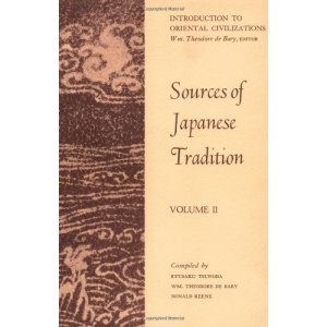 Sources of Japanese Tradition
