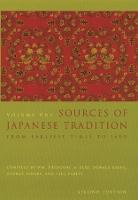 Sources of Japanese Tradition