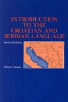 Introduction to the Croatian and Serbian Language
