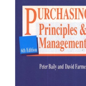 Purchasing Principles and Management