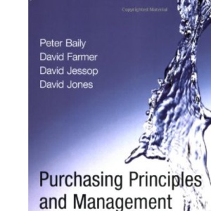 Purchasing, Principles and Management