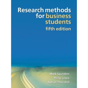 Research Methods for Business Students