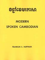 Spoken Cambodian