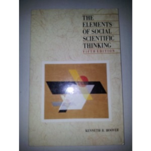 The Elements of Social Scientific Thinking