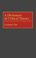 A Dictionary of Critical Theory