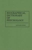 Biographical Dictionary of Psychology