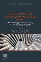 Quality Analysis of Additively Manufactured Metals