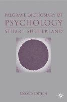 The Macmillan Dictionary of Psychology