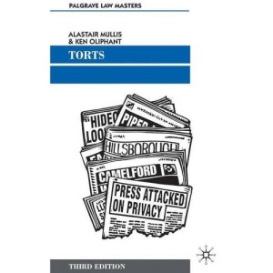 Torts (Palgrave Law Masters)
