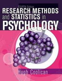 Research Methods & Statistics in Psychology 4th Edition
