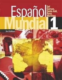 Espanol Mundial 3rd Edition STUDENT'S BOOK 1