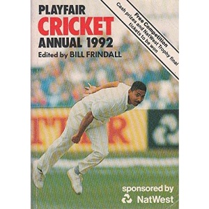 Playfair Cricket Annual 1992