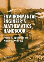 Environmental Engineer's Mathematics Handbook