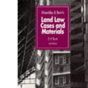 Maudsley and Burn's Land Law: Cases and Materials