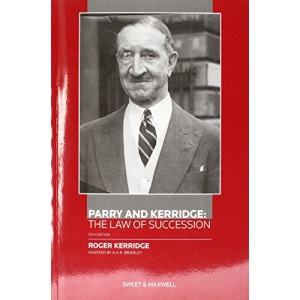 Parry and Kerridge: The Law of Succession
