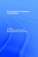 Encyclopedia of Literature and Criticism