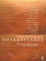 Post-Colonial Shakespeares