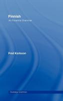 Finnish: An Essential Grammar
